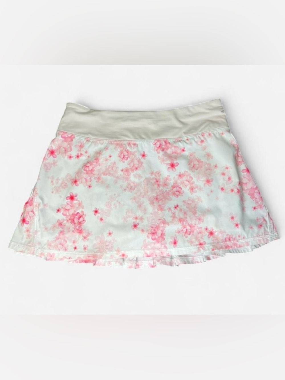 Rare hard to find Lululemon pace setter skirt in frangipani parfait pink.